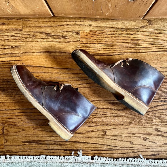 Clark’s Men’s Desert Boots, Brown, 8.5 - Picture 4 of 8